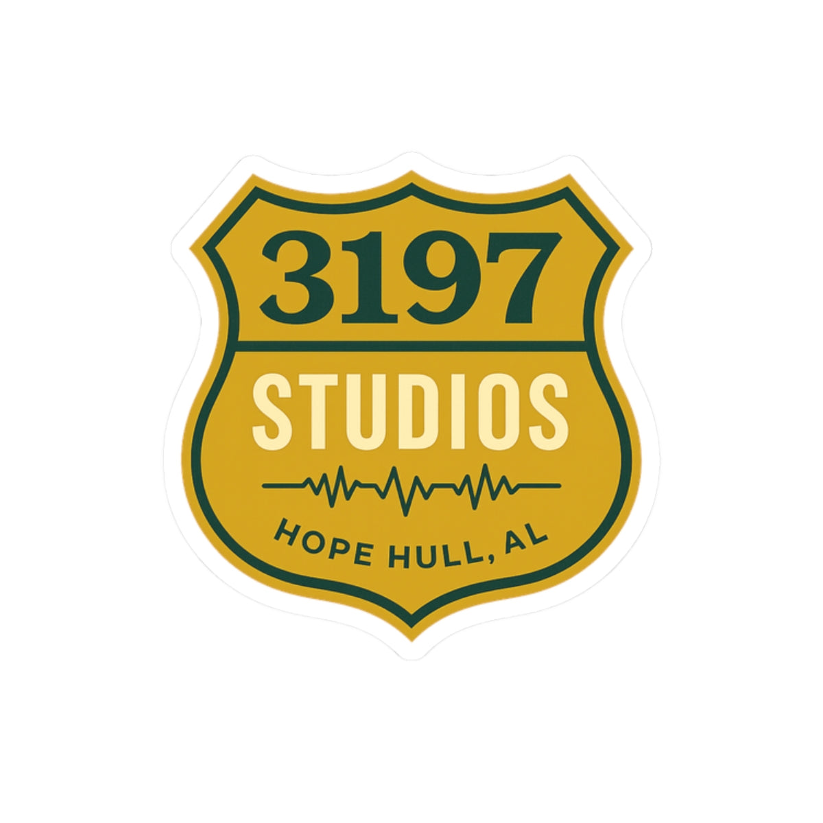 3197 Studios Sticker