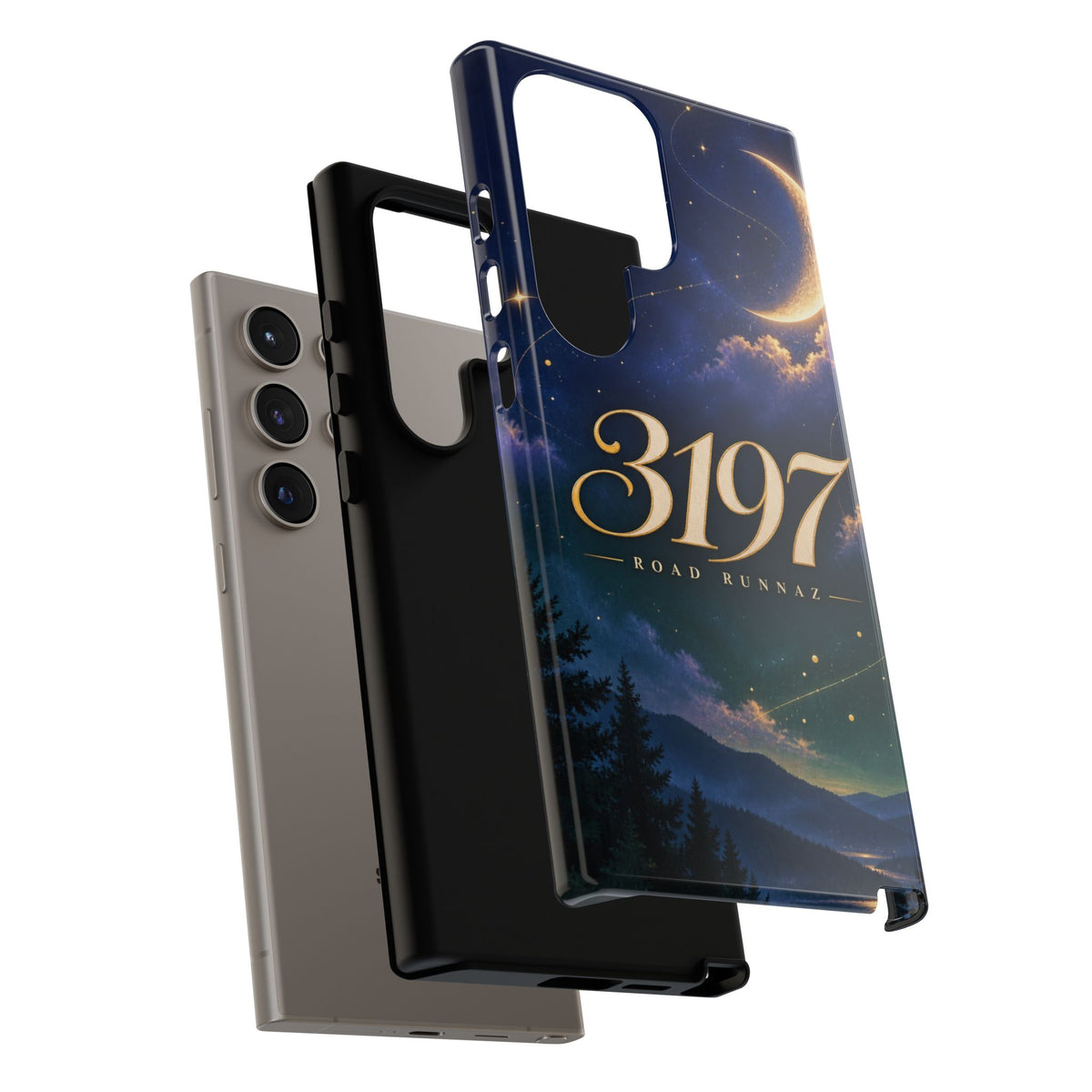 Phone Case - 3197 Road Runnaz' Moonlit Night Sky Protective Case