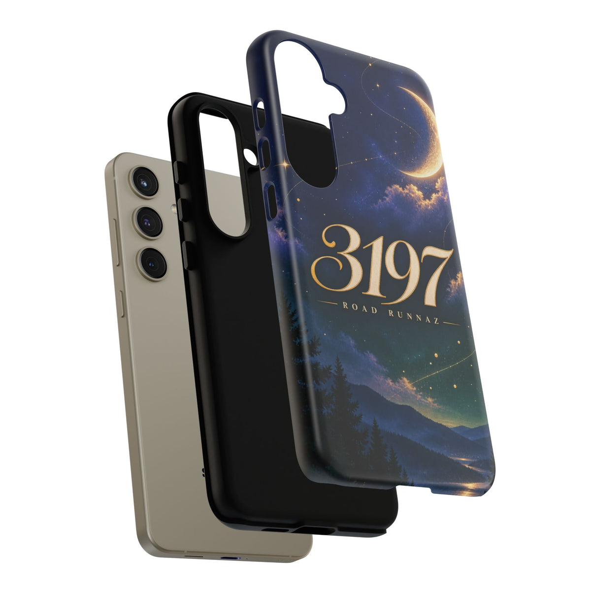 Phone Case - 3197 Road Runnaz' Moonlit Night Sky Protective Case